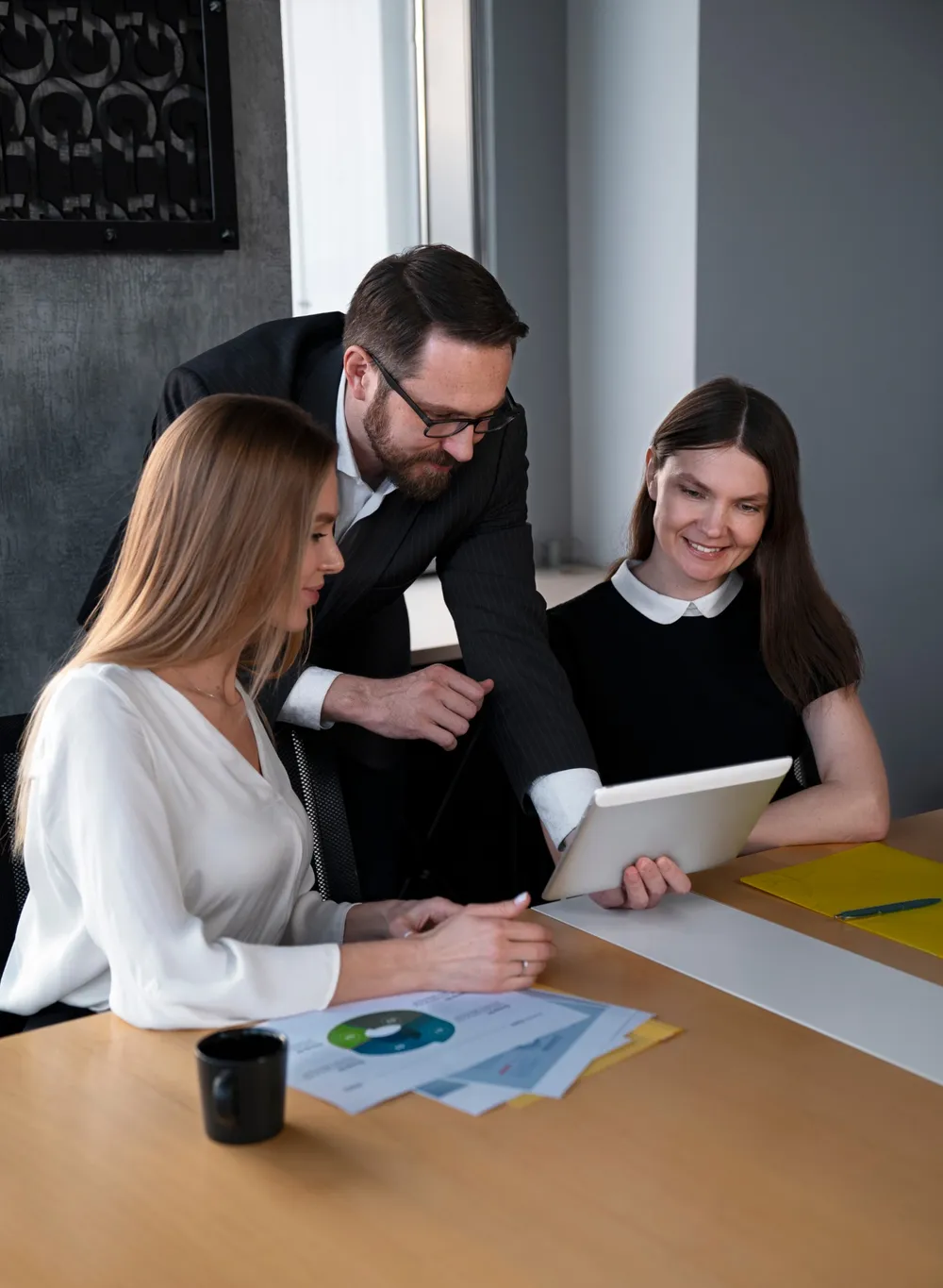 Besprechung in einem Büro